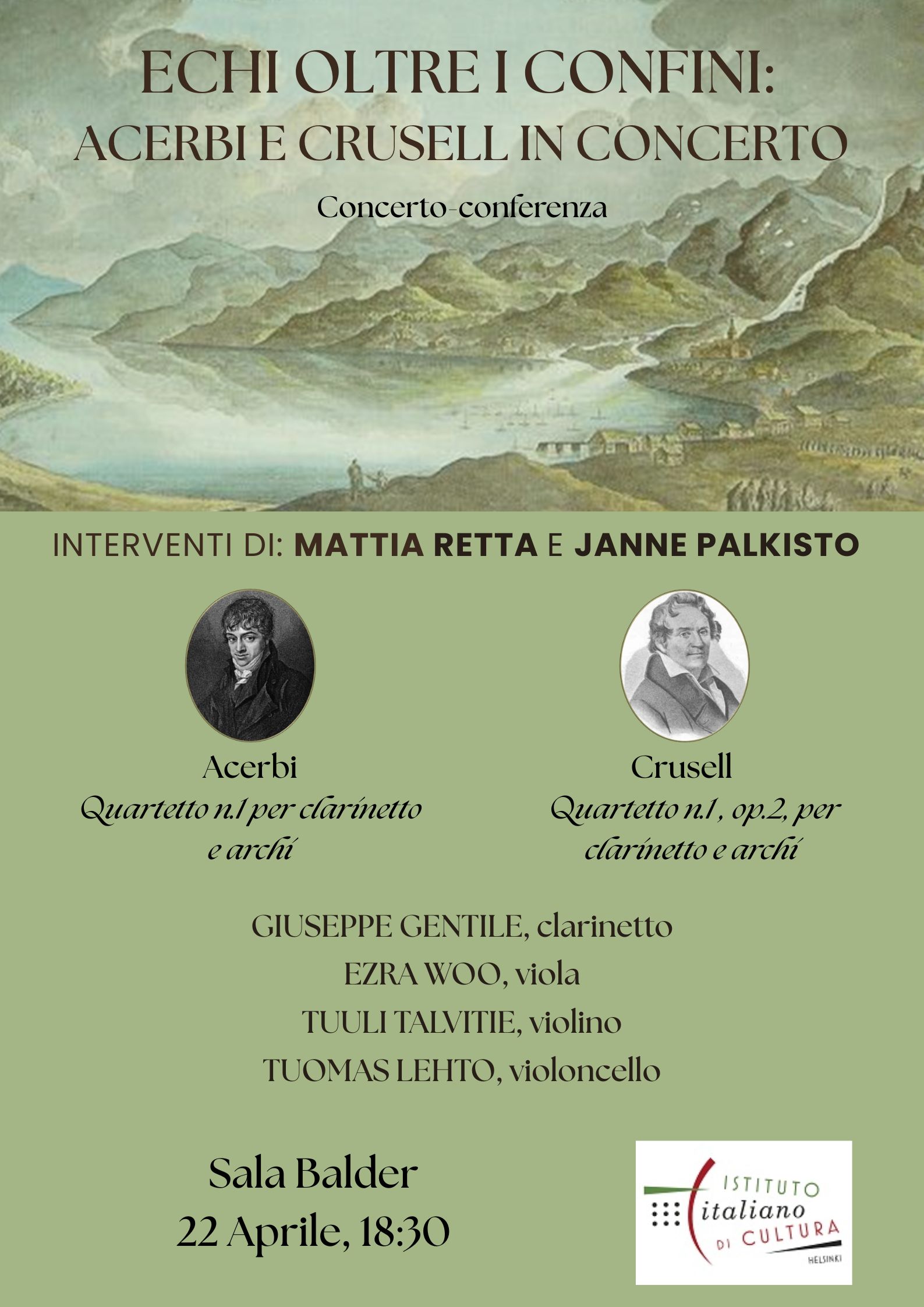 Echi Oltre i Confini – Locandina ITA